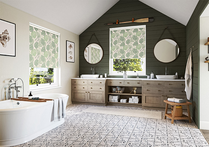 Lush Palms, Pink - Twist&Fit Roller Blind - Image 7